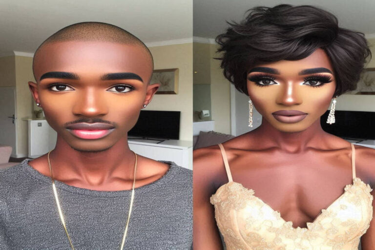 Most Black Women Look Like Black Men With Wigs And Makeup!